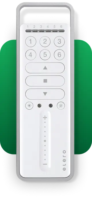 Pilot do automatyzowanych żaluzji